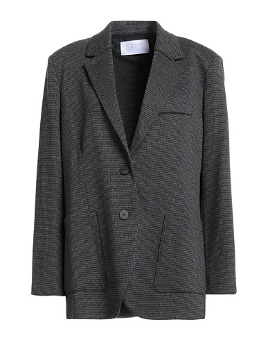 HARRIS WHARF LONDON Blazer Charcoal 60% Cotton, 23% Wool, 17% Polyester