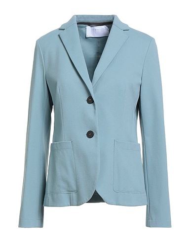 HARRIS WHARF LONDON Blazer Light blue 56% Viscose, 36% Polyamide, 8% Elastane