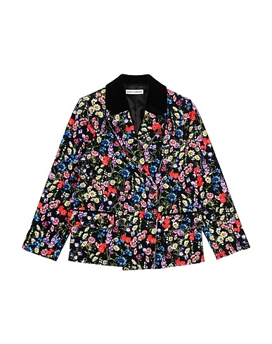 DOLCE&GABBANA Blazer Black 98% Cotton, 2% Elastane