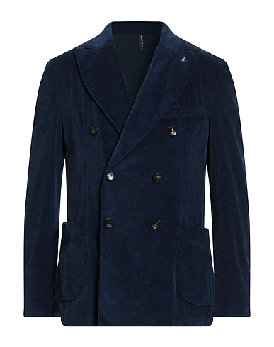 HARMONT & BLAINE Blazer Midnight blue 75% Cotton, 24% Lyocell, 1% Elastane