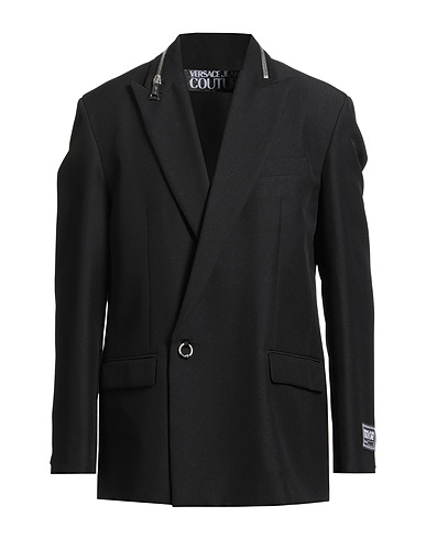 VERSACE JEANS COUTURE Blazer Black 100% Polyester