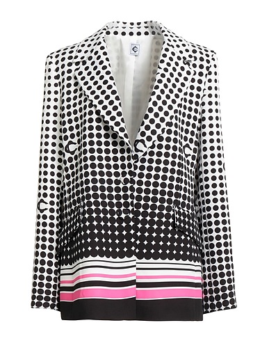 DOUBLE C Americana Blanco 95% Poliéster, 5% Elastán