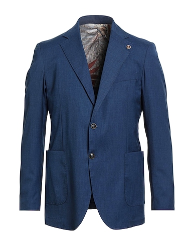 EXIGO Blazer Blue 82% Polyester, 17% Viscose, 1% Elastane