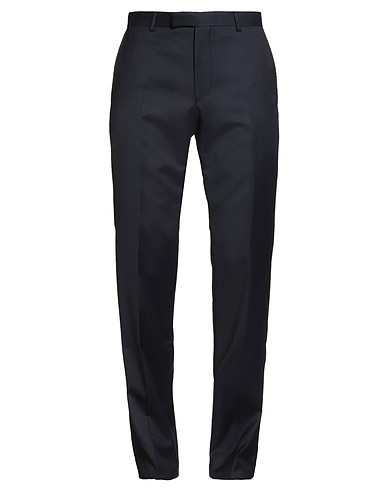 WINDSOR. Casual pants Midnight blue 100% Virgin Wool