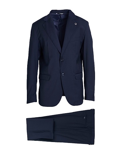 EXIGO スーツ ポリエステル 54% / バージンウール 44% / ポリウレタン 2%