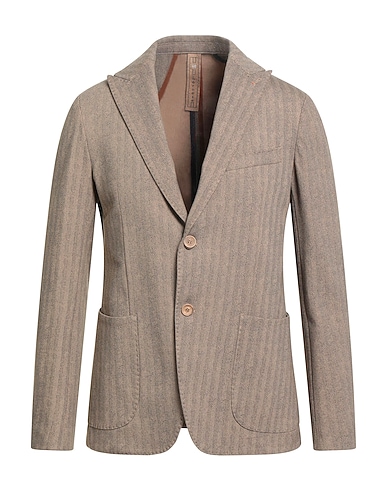 BERNESE Milano Blazer Khaki 65% Viscose, 30% Polyamide, 5% Elastane