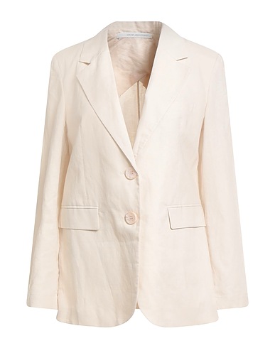 HERZENSANGELEGENHEIT Giacca Beige 53% Lino, 47% Cotone