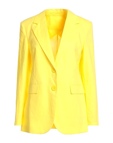 HERZENSANGELEGENHEIT Giacca Giallo 53% Lino, 47% Cotone
