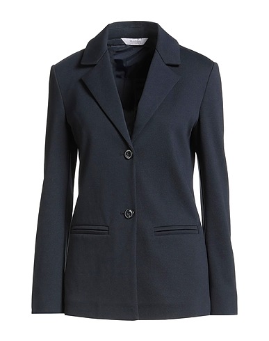 MAX MARA Blazer Midnight blue 60% Cotton, 40% Polyester