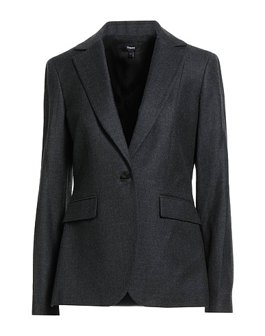 THEORY Blazer Charcoal 100% Virgin Wool
