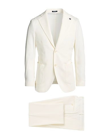 BRERAS Milano Suits White 55% Viscose, 40% Polyamide, 5% Elastane