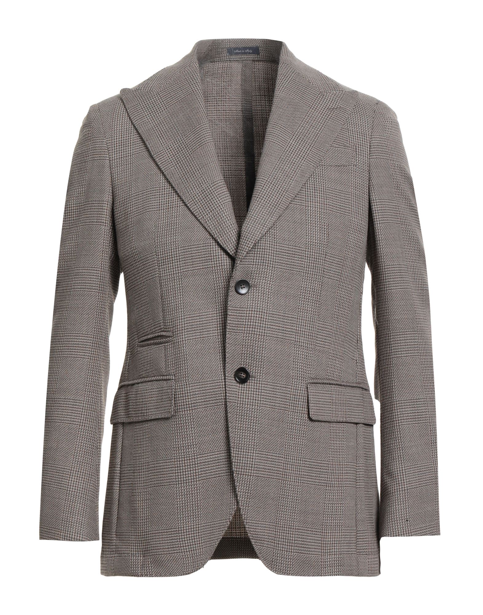 LARDINI グレー テーラードジャケット LARDINI LARDINI スーツ＆ジャケット | テーラードジャケット