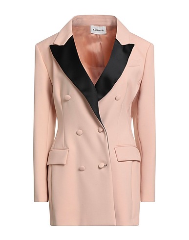 P.A.R.O.S.H. Blazer Salmon pink 97% Virgin Wool, 3% Elastane, Acetate, Polyamide