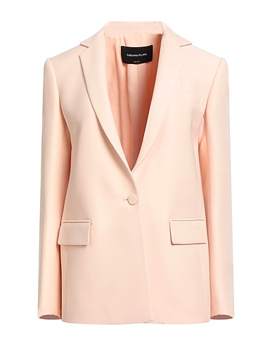 FABIANA FILIPPI Blazer Light pink 77% Wool, 23% Silk