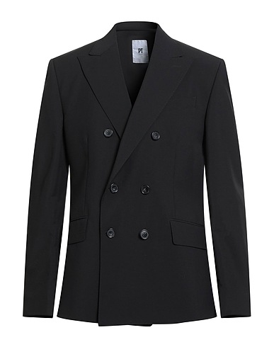 PT Torino Blazer Black 35% Mohair wool, 33% Polyamide, 32% Virgin Wool