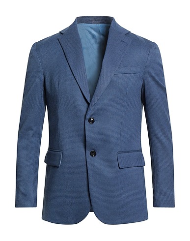 LIU •JO MAN Blazer Blue 65% Polyester, 34% Viscose, 1% Elastane