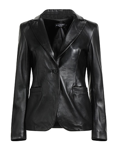 STREET LEATHERS Jackett Schwarz Leder