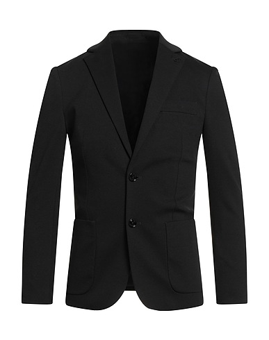 LIU •JO MAN Blazer Black 56% Viscose, 36% Polyamide, 8% Elastane