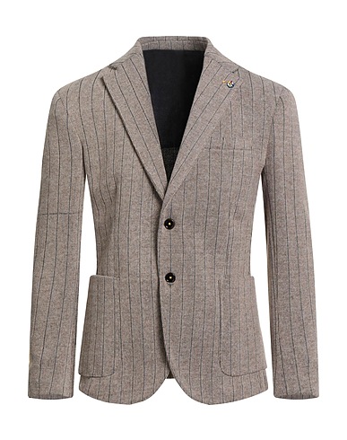 ALESSANDRO GILLES Blazer BEIGE 87% Polyester, 13% Wool