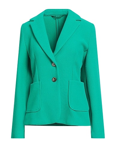 EMME by MARELLA Blazer Green 72% Polyester, 27% Viscose, 1% Elastane