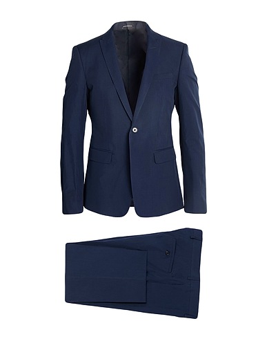 EMPORIO ARMANI Suits Navy 71% Cotton, 29% Silk