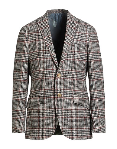 ETRO Blazer Midnight blue 68% Wool, 25% Alpaca wool, 6% Polyamide, 1% Elastane