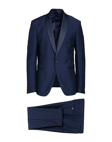 COSTUME NATIONAL Anzüge CONTEMPORARY Marineblau 81% Polyester, 19% Viskose