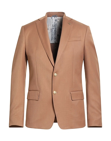 HAVANA & CO. Blazer Cammello 65% Poliestere, 32% Viscosa, 3% Elastan