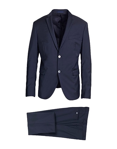 FUTURO Suits Midnight blue 100% Virgin Wool