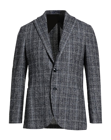 BARBA Napoli Blazers Grau 58% Wolle, 33% Alpakawolle, 9% Polyester