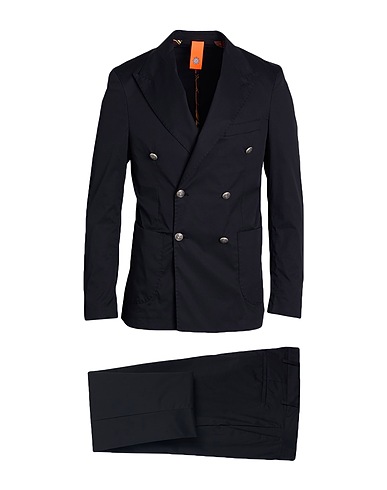 BHARNABA Suits Black 66% Cotton, 31% Polyamide, 3% Elastane