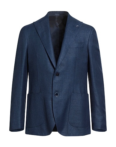 F839 BORN IN NAPOLI Blazer 75% Virgin Wool, 15% Silk, 10% Linen