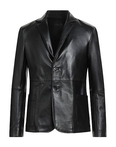 STREET LEATHERS Blazer Black 100% Leather