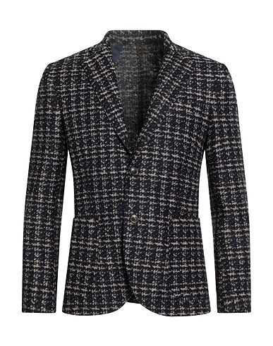 VICTOR COOL Blazer Midnight blue 46% Polyester, 20% Acrylic, 18% Wool, 16% Cotton
