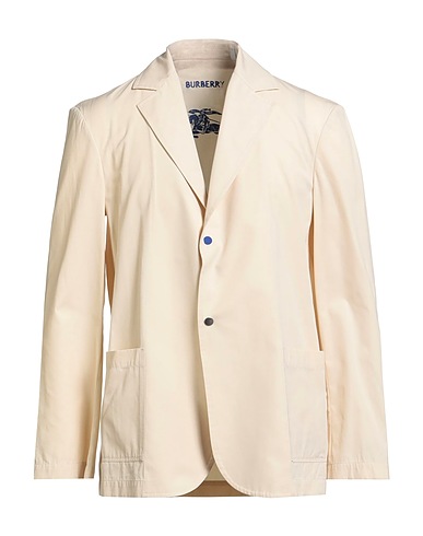 BURBERRY テーラードジャケット ベージュ コットン 73% / レーヨン 20% / ポリエステル 7%