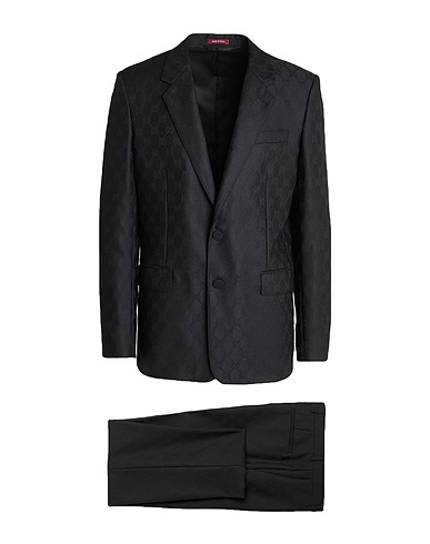 GUCCI Suits Black 100% Wool