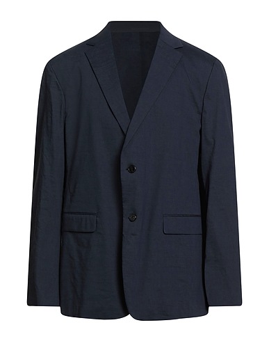 THEORY Blazer Midnight blue 62% Linen, 36% Viscose, 2% Elastane