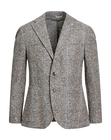 ALESSANDRO GILLES Blazer Taupe 38% Virgin Wool, 37% Cotton, 25% Polyester