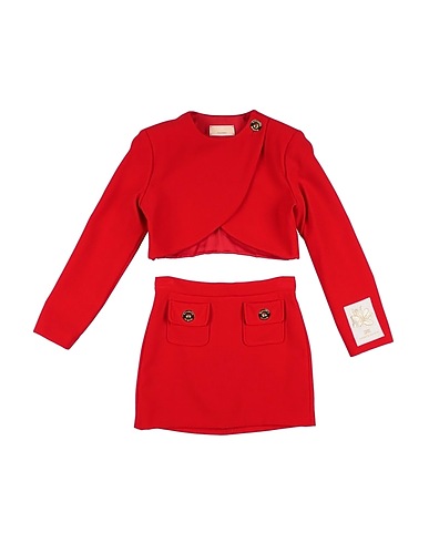 ELISABETTA FRANCHI SUITS AND CO-ORDS LA MIA BAMBINA Red 100% Polyester