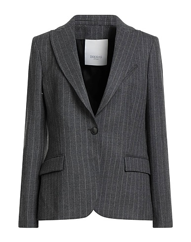 BRERAS Milano Blazer Grey 98% Virgin Wool, 2% Elastane