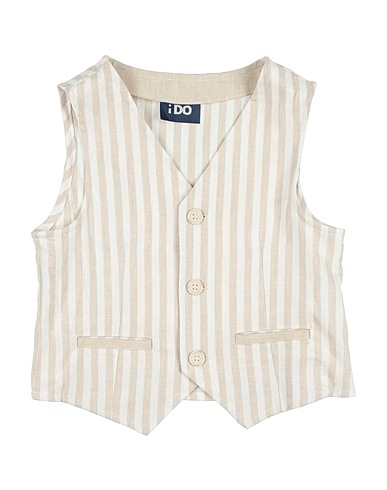 iDO Panciotto Beige 55% Lino, 43% Viscosa, 2% Elastan