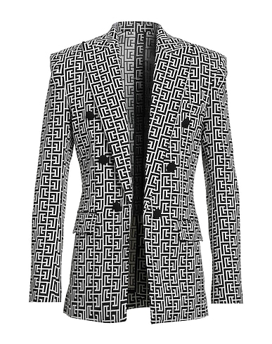 BALMAIN Пиджак NERO 100% Натуральная шерсть