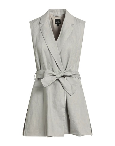 ARMANI EXCHANGE Blazer GRIGIO CHIARO 85% Leinen, 15% Baumwolle