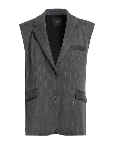 GAëLLE Paris Blazer Charcoal 70% Polyester, 28% Rayon, 2% Elastane