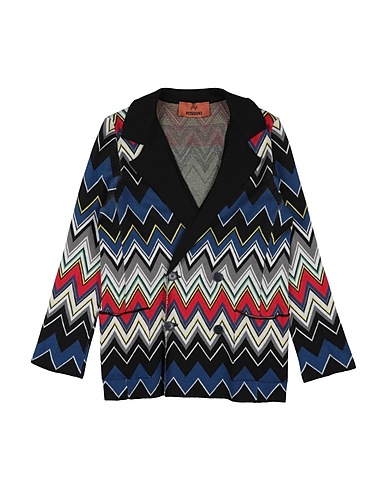 MISSONI KIDS Blazer Navy blue 85% Cotton, 15% Cashmere