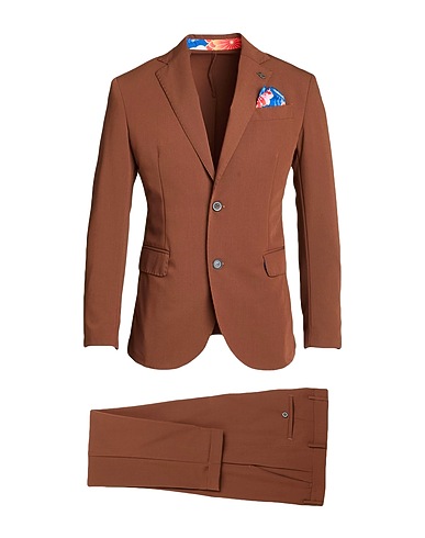 BOB Anzüge Braun 70% Polyester, 24% Viskose, 6% Elastan
