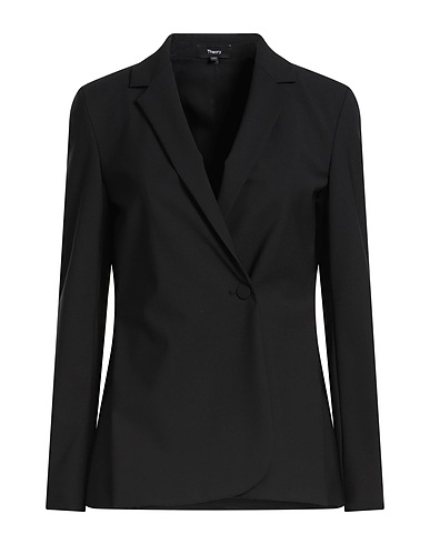 THEORY Blazer Black 96% Wool, 4% Elastane