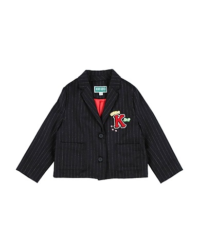 KENZO KIDS Blazer Midnight blue 67% Wool, 28% Polyester, 5% Cashmere