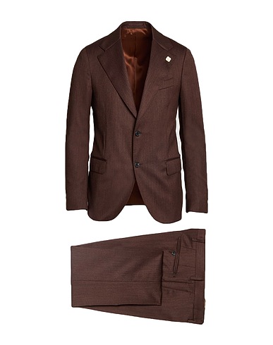 LARDINI Suits 97% Wool, 3% Silk