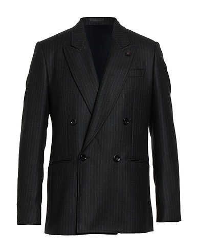 LARDINI Veste Noir 100% Laine